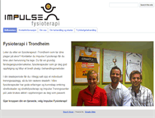 Tablet Screenshot of impulsefysioterapi.no
